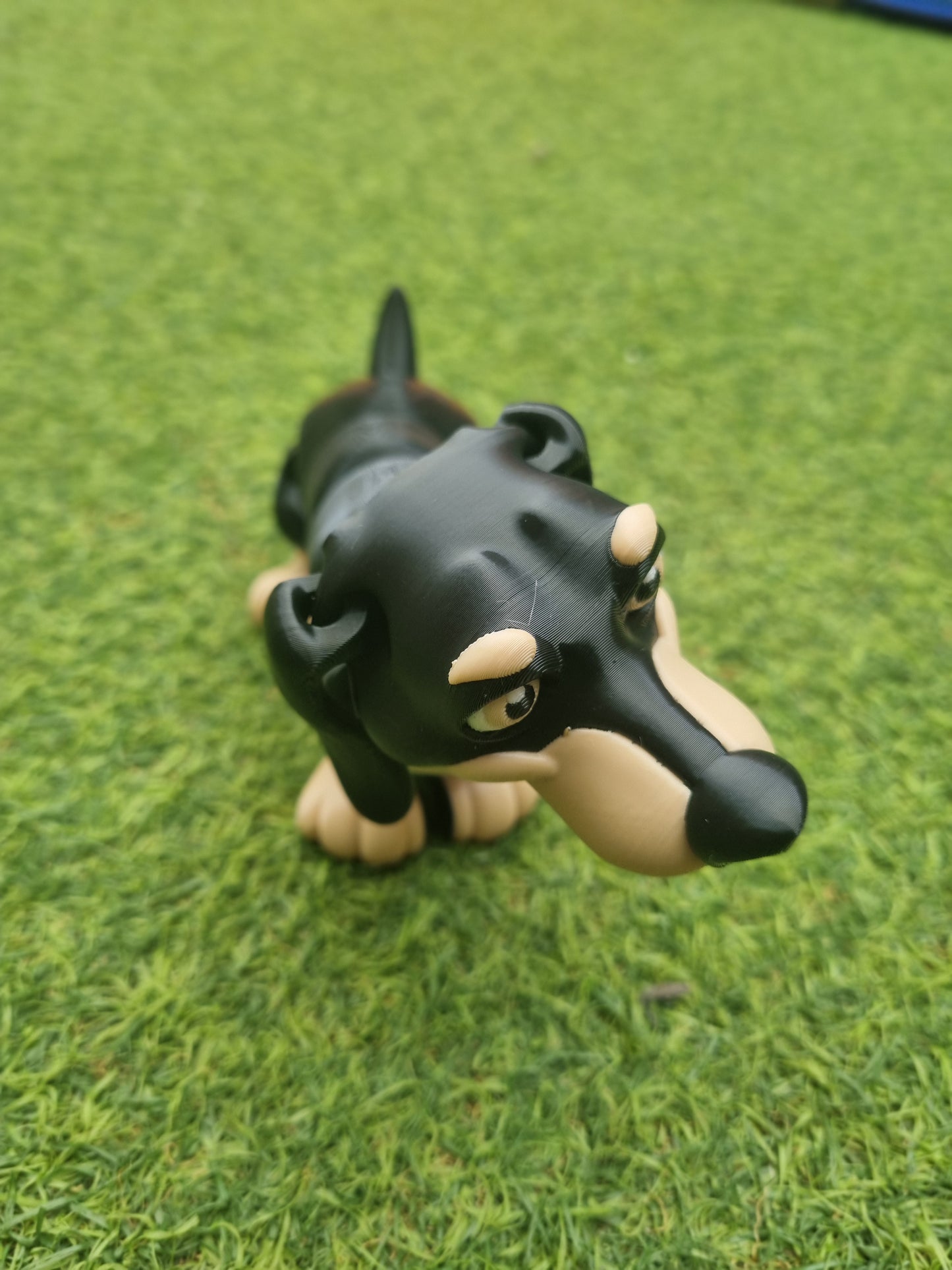 Perro salchicha articulados