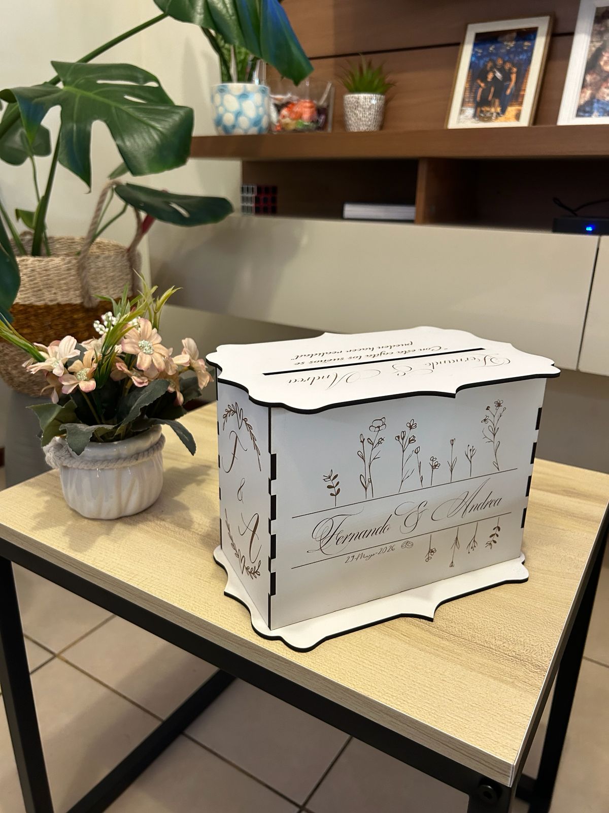 Caja de regalos matrimonio