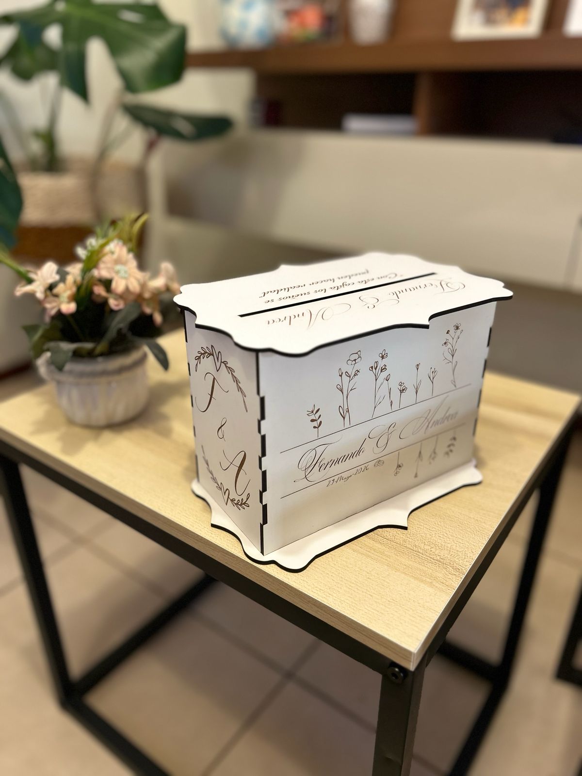 Caja de regalos matrimonio