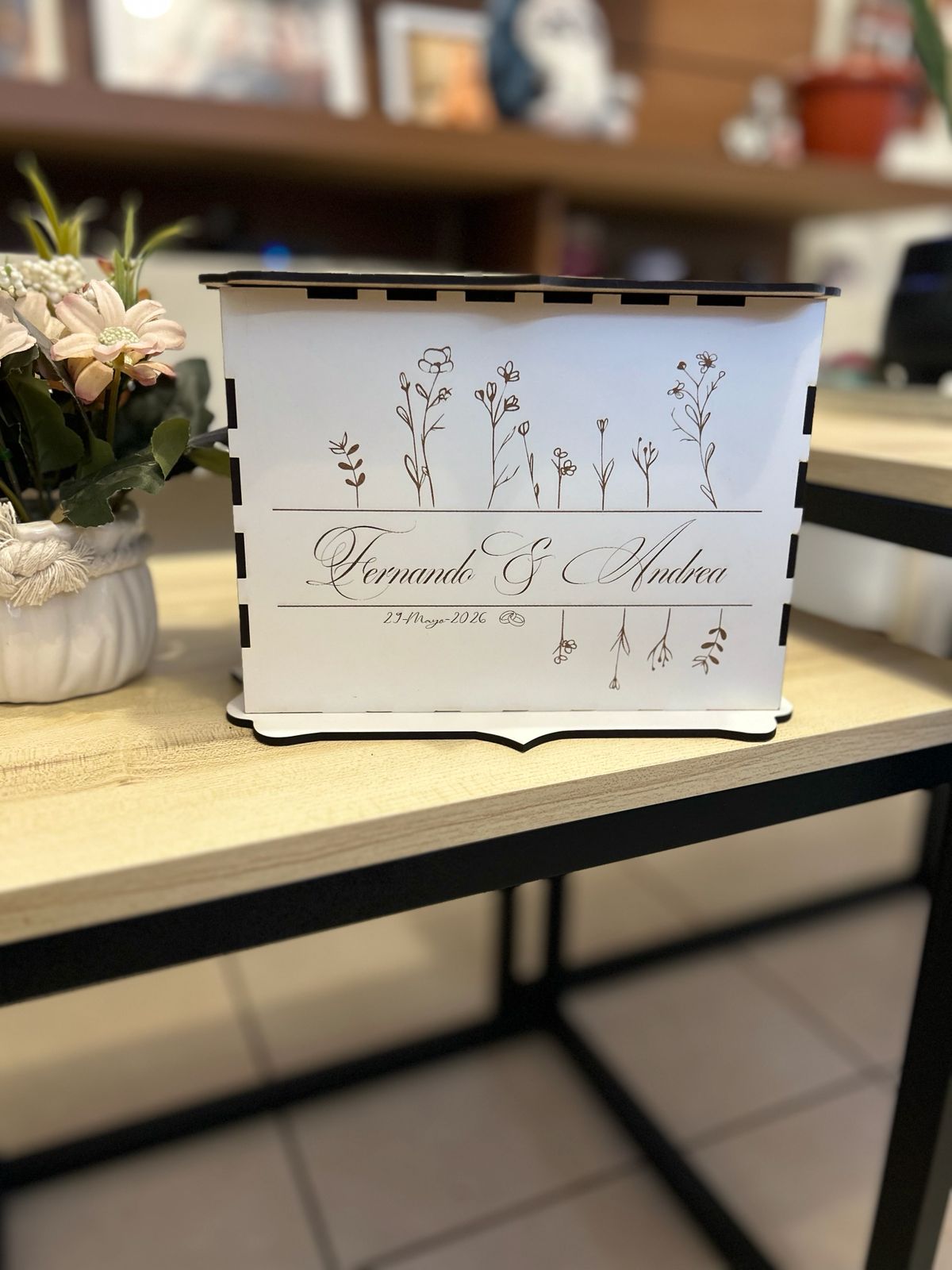 Caja de regalos matrimonio