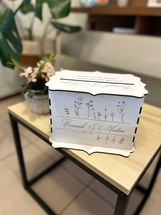 Caja de regalos matrimonio